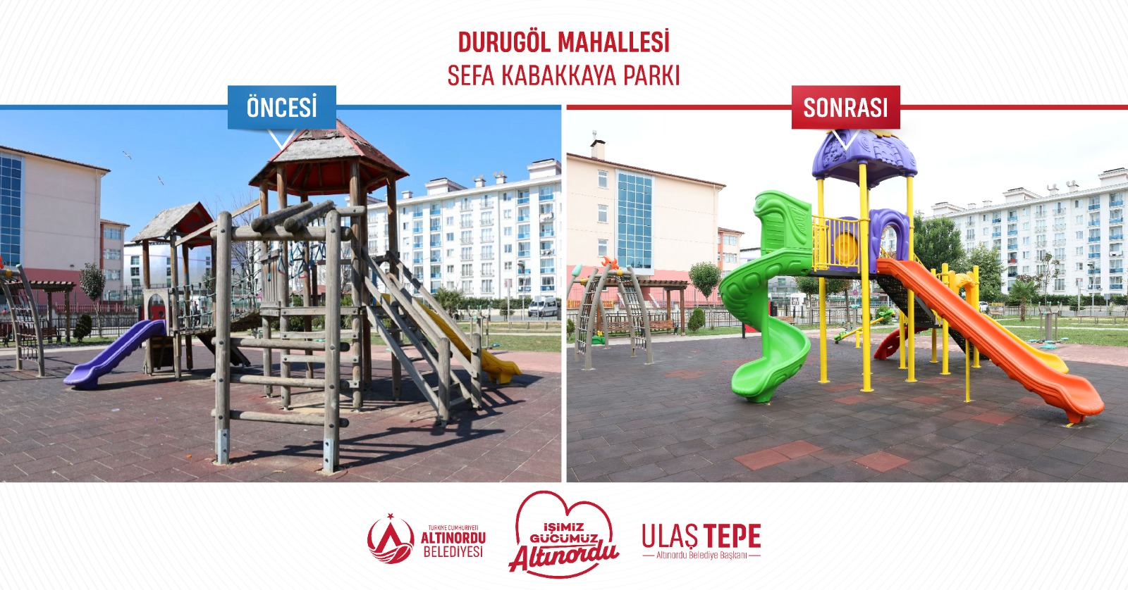 SİL BAŞTAN YENİLENEN PARK SAYISI 16’YA ULAŞTI