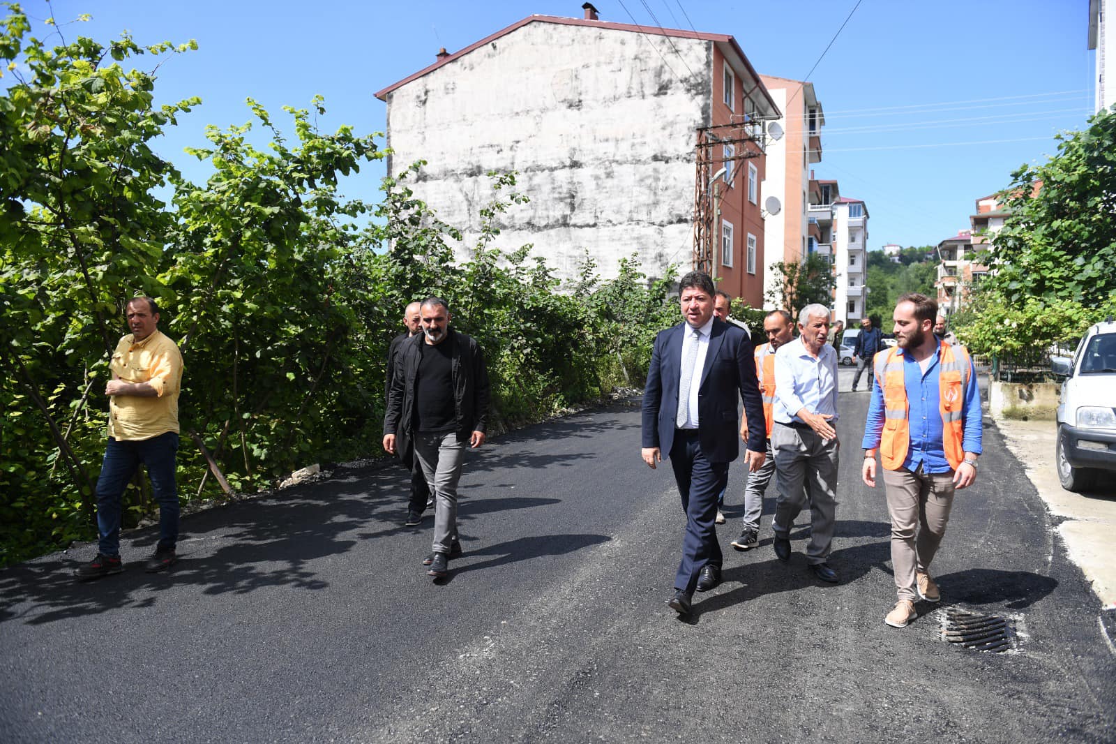 ALTINORDU’DA ALTYAPI VE ULAŞIM YATIRMLARI HIZ KESMİYOR