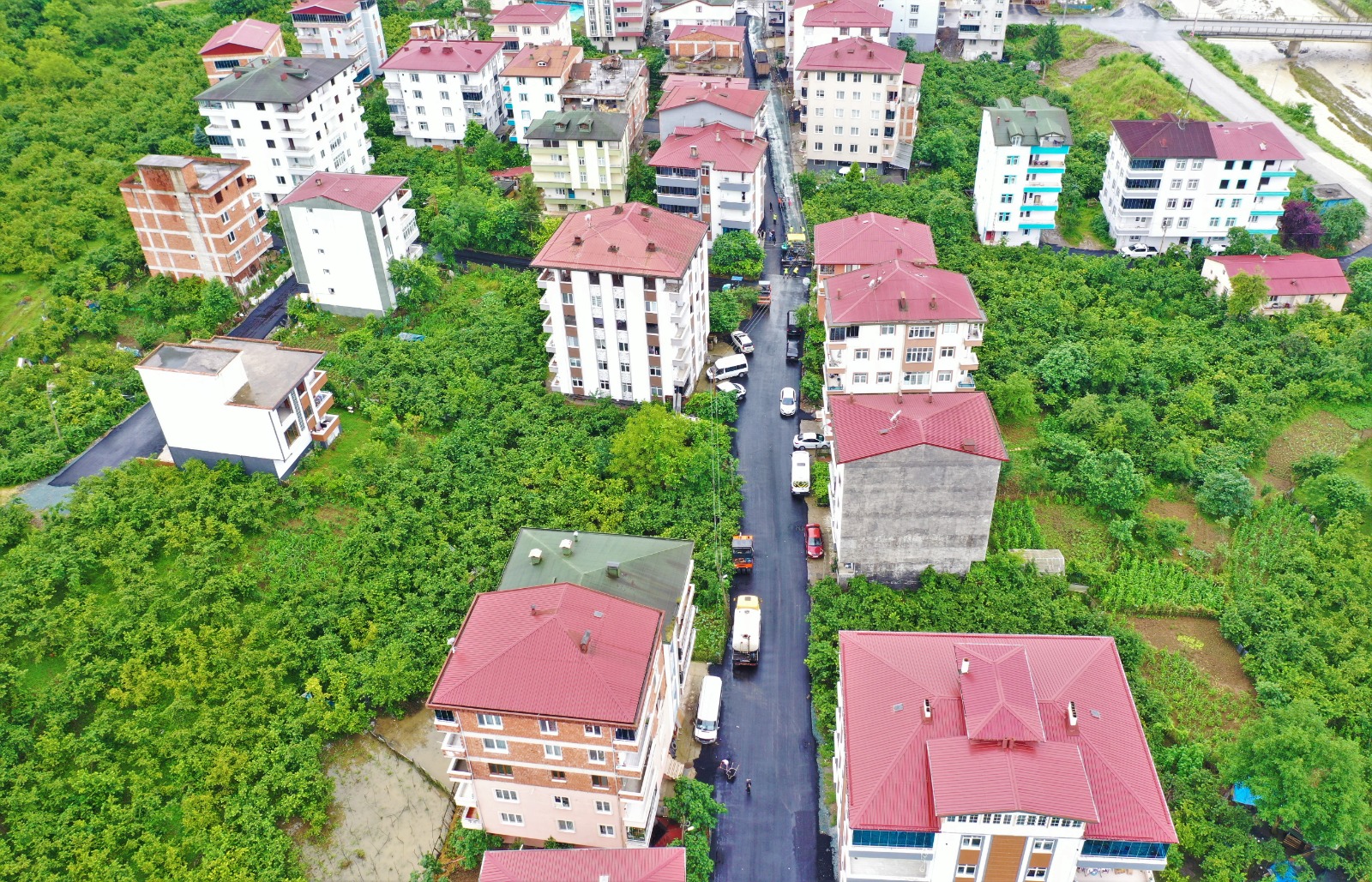 ALTINORDU’DA ALTYAPI VE ULAŞIM YATIRMLARI HIZ KESMİYOR
