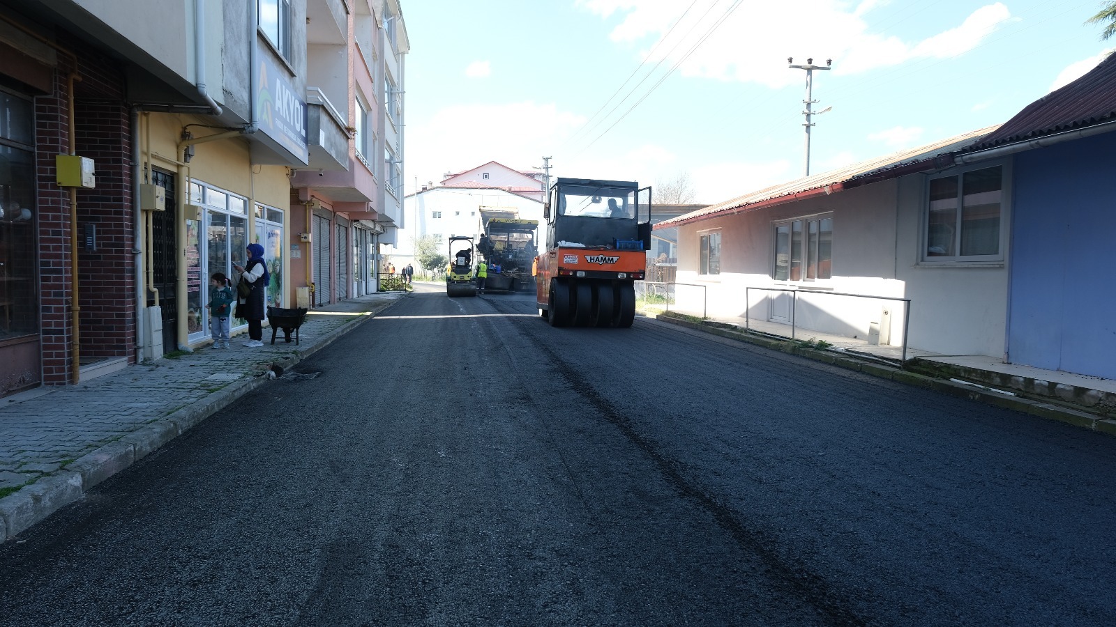 ALTINORDU BELEDİYESİNDE DURMAK YOK HİZMETE DEVAM