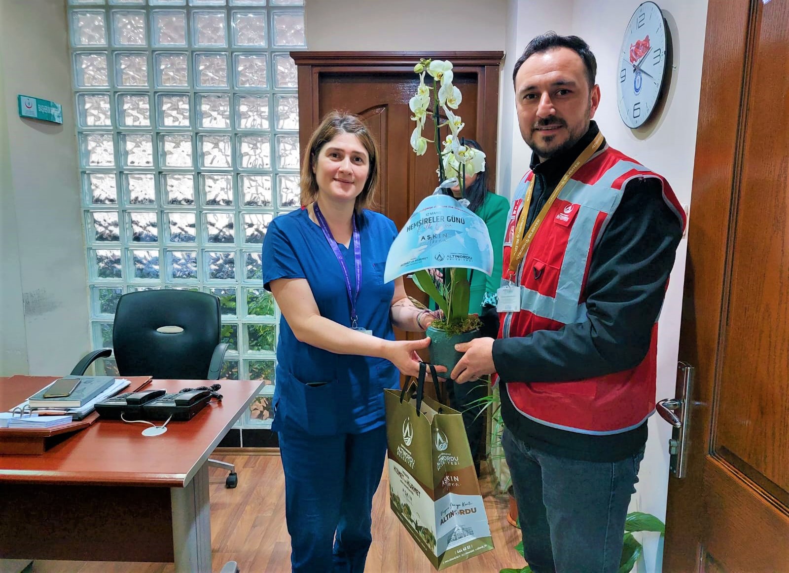 ALTINORDU BELEDİYESİ BEYAZ MELEKLERİ UNUTMADI