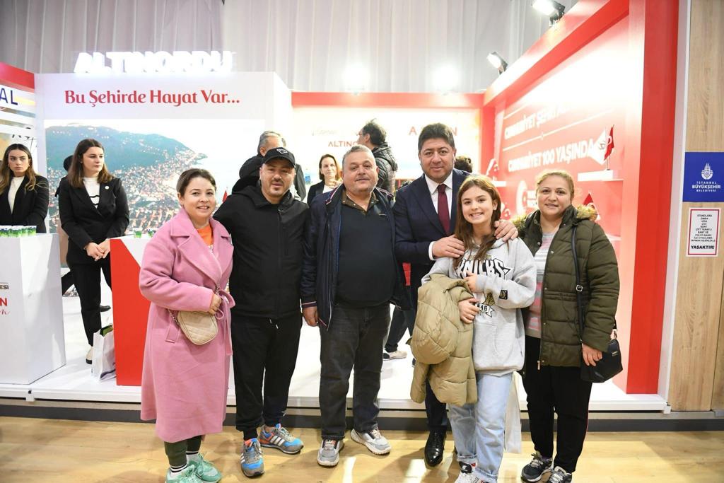 ALTINORDU BELEDİYESİ STANDI ORDU SEVDALILARININ BULUŞMA NOKTASI OLDU