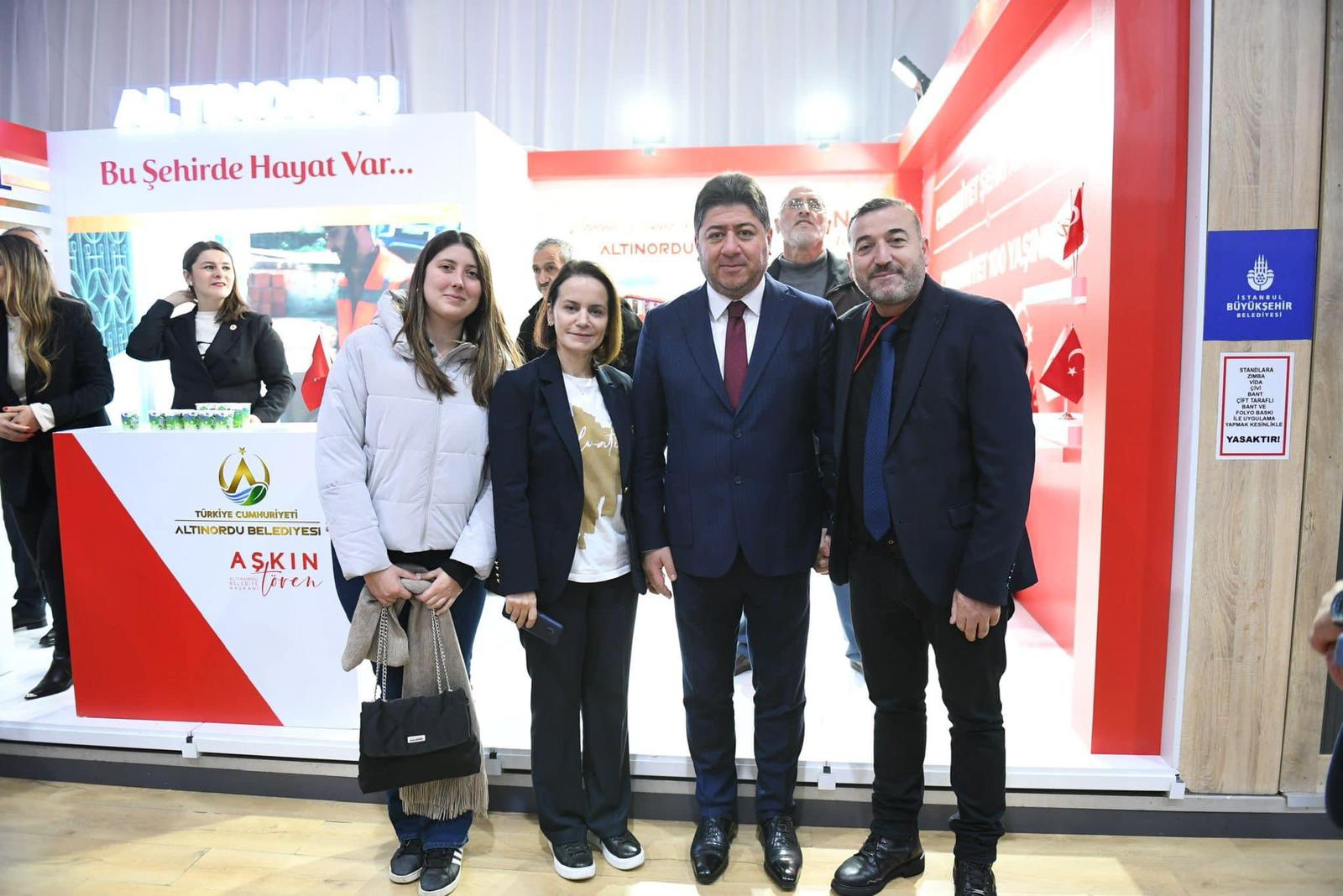 ALTINORDU BELEDİYESİ STANDI ORDU SEVDALILARININ BULUŞMA NOKTASI OLDU