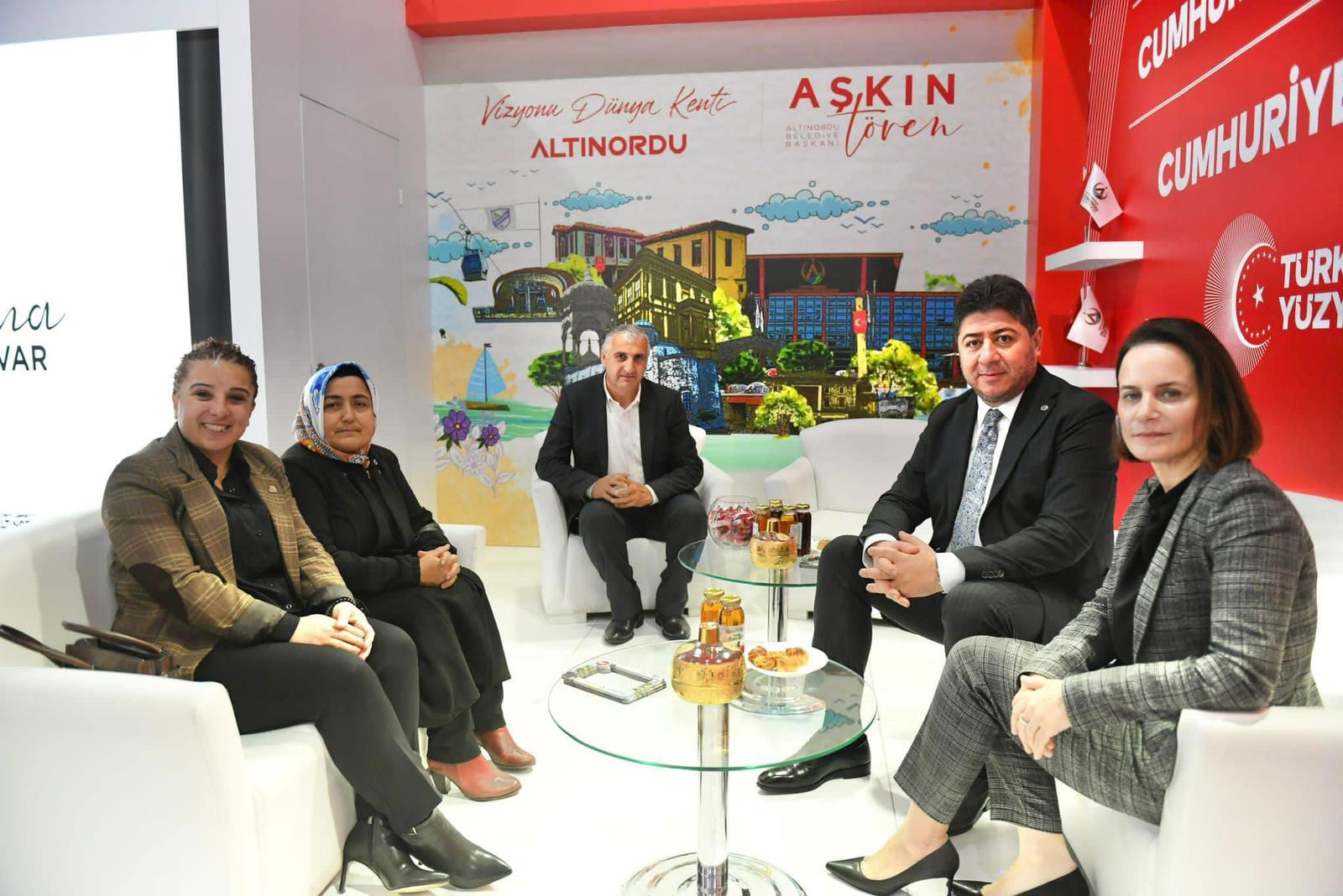 ALTINORDU BELEDİYESİ STANDI ORDU SEVDALILARININ BULUŞMA NOKTASI OLDU
