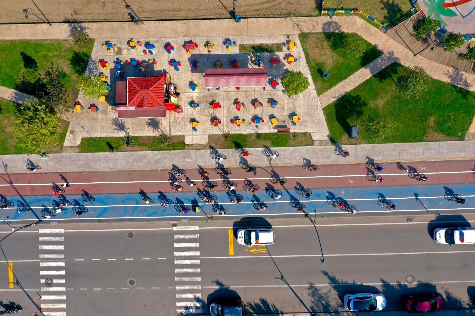 ALTINORDU’DA PEDALLAR ÇEVRE DOĞA VE İNSAN SAĞLIĞI İÇİN ÇEVRİLDİ