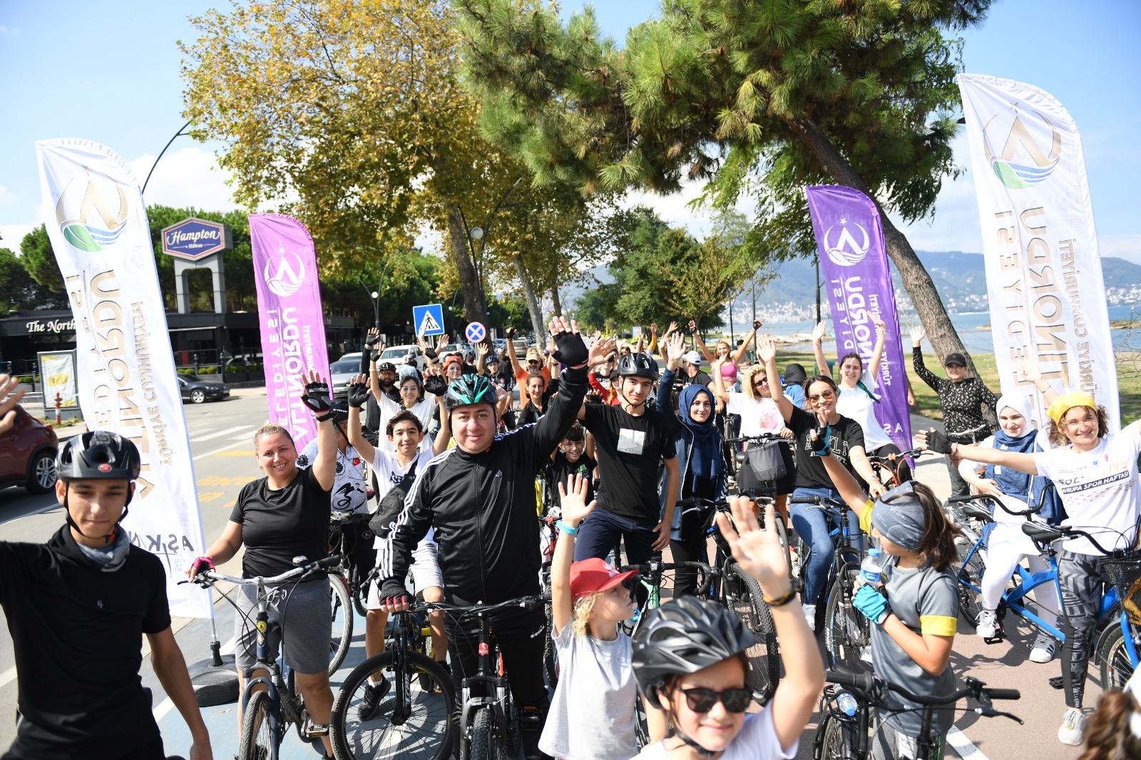 ALTINORDU’DA PEDALLAR ÇEVRE DOĞA VE İNSAN SAĞLIĞI İÇİN ÇEVRİLDİ
