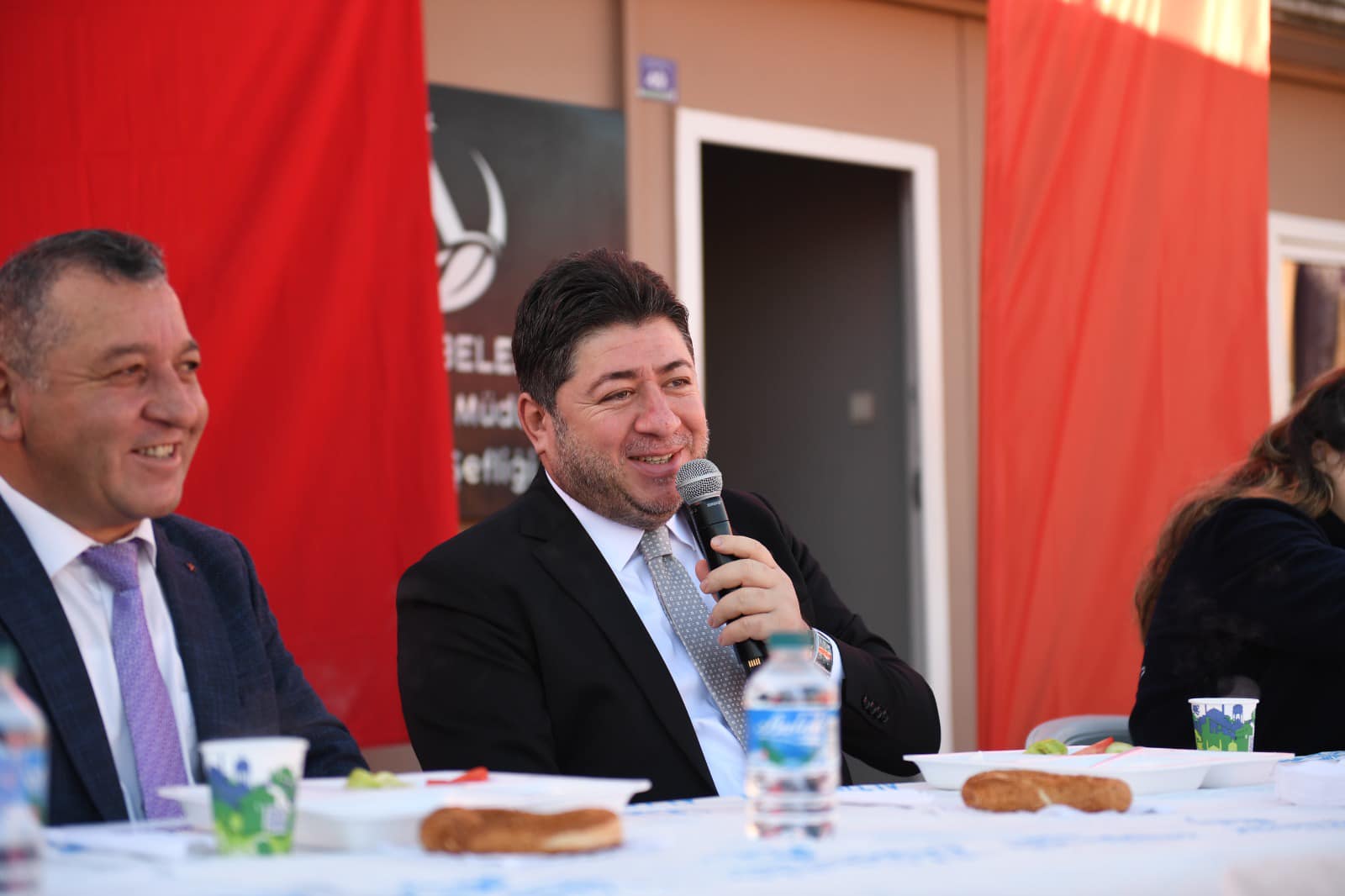 BAŞKAN TÖREN TEMİZLİK BİRİMİNDEKİ MESAİ ARKADAŞLARIYLA BİR ARAYA GELDİ