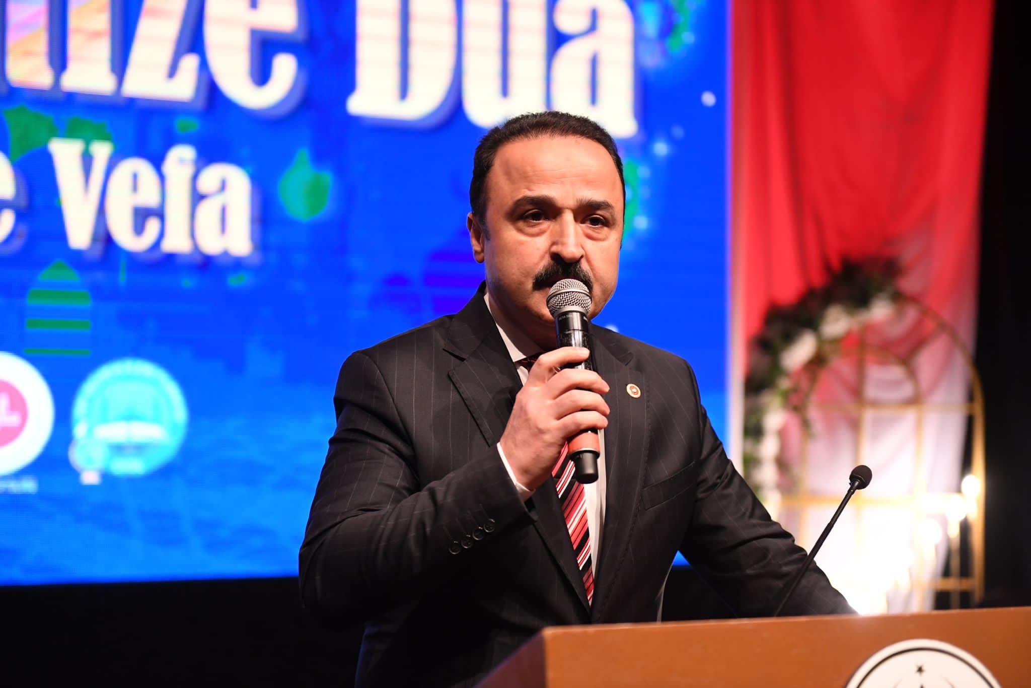 “ŞEHİTLERİMİZE DUA FİLİSTİNE VEFA” PROGRAMI YOĞUN KATILIMLA GERÇEKLEŞTİ