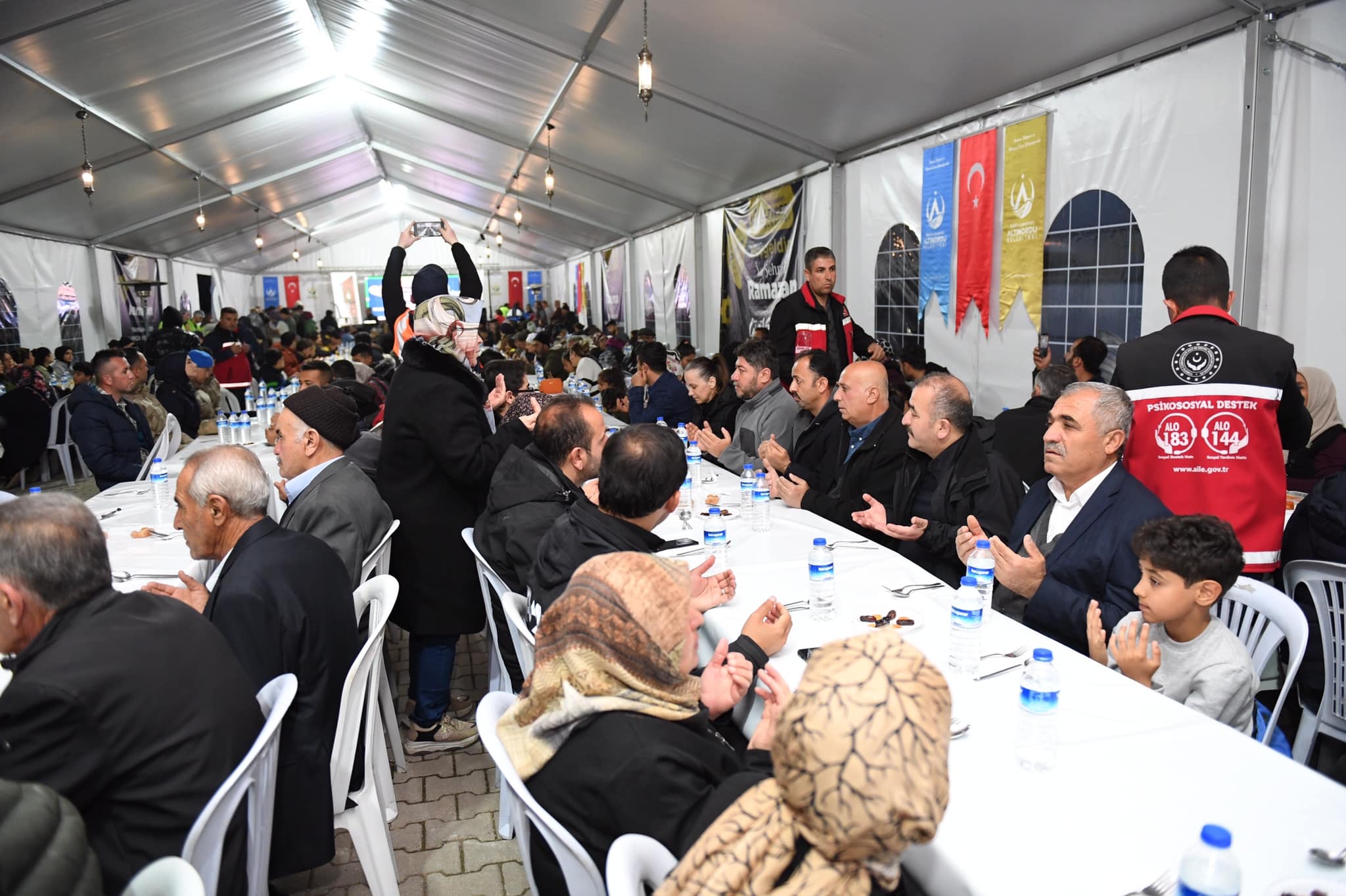 ALTINORDU’DAN ADIYAMAN VE GÖLBAŞI’NA UZANAN DAYANIŞMA SEFERBERLİĞİ