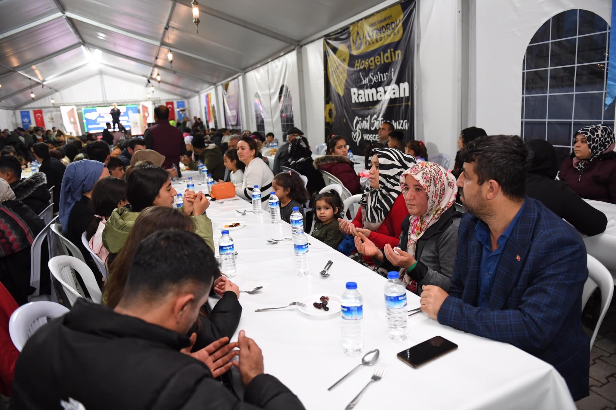 ALTINORDU’DAN ADIYAMAN VE GÖLBAŞI’NA UZANAN DAYANIŞMA SEFERBERLİĞİ