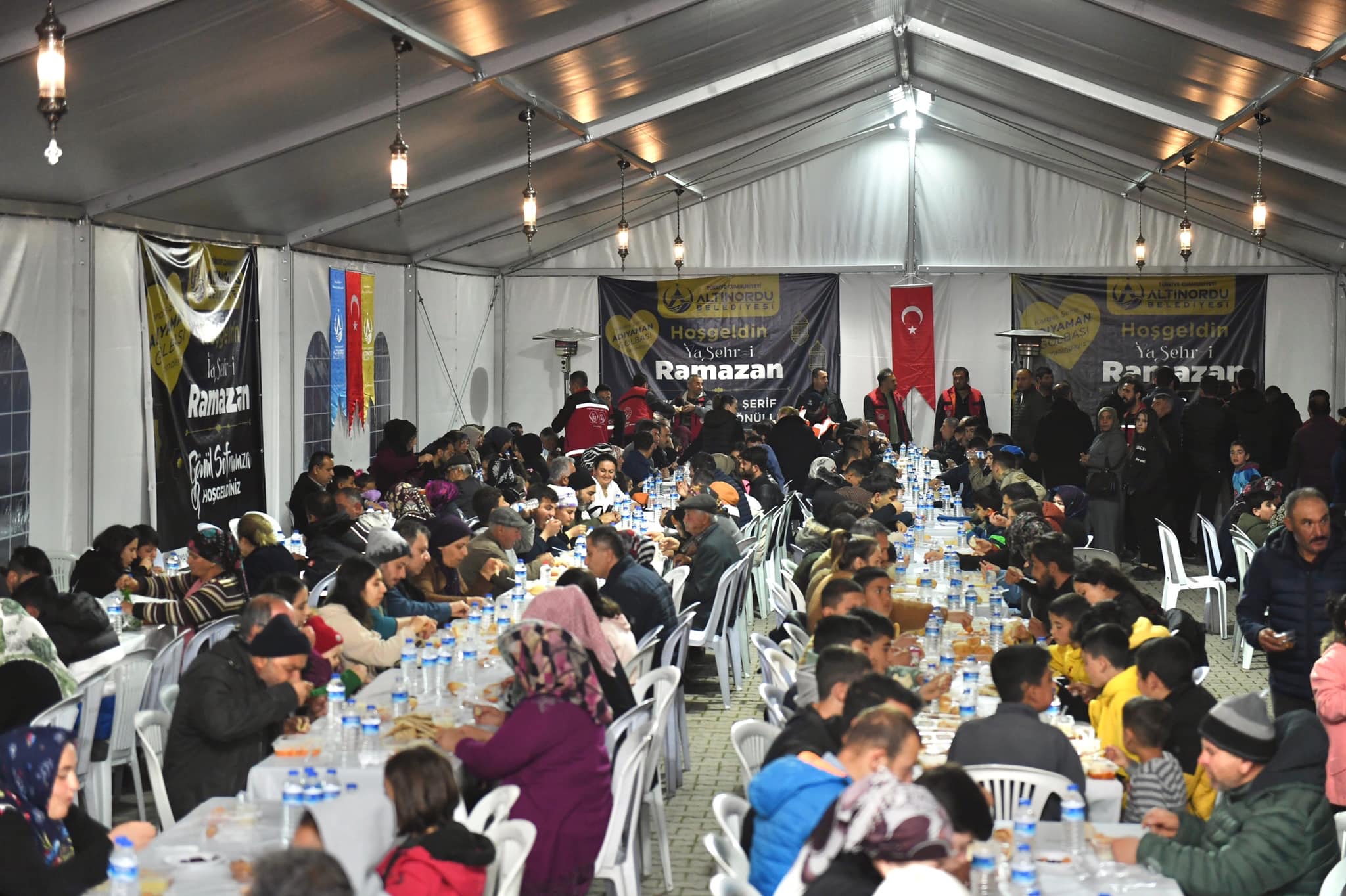 ALTINORDU’DAN ADIYAMAN VE GÖLBAŞI’NA UZANAN DAYANIŞMA SEFERBERLİĞİ