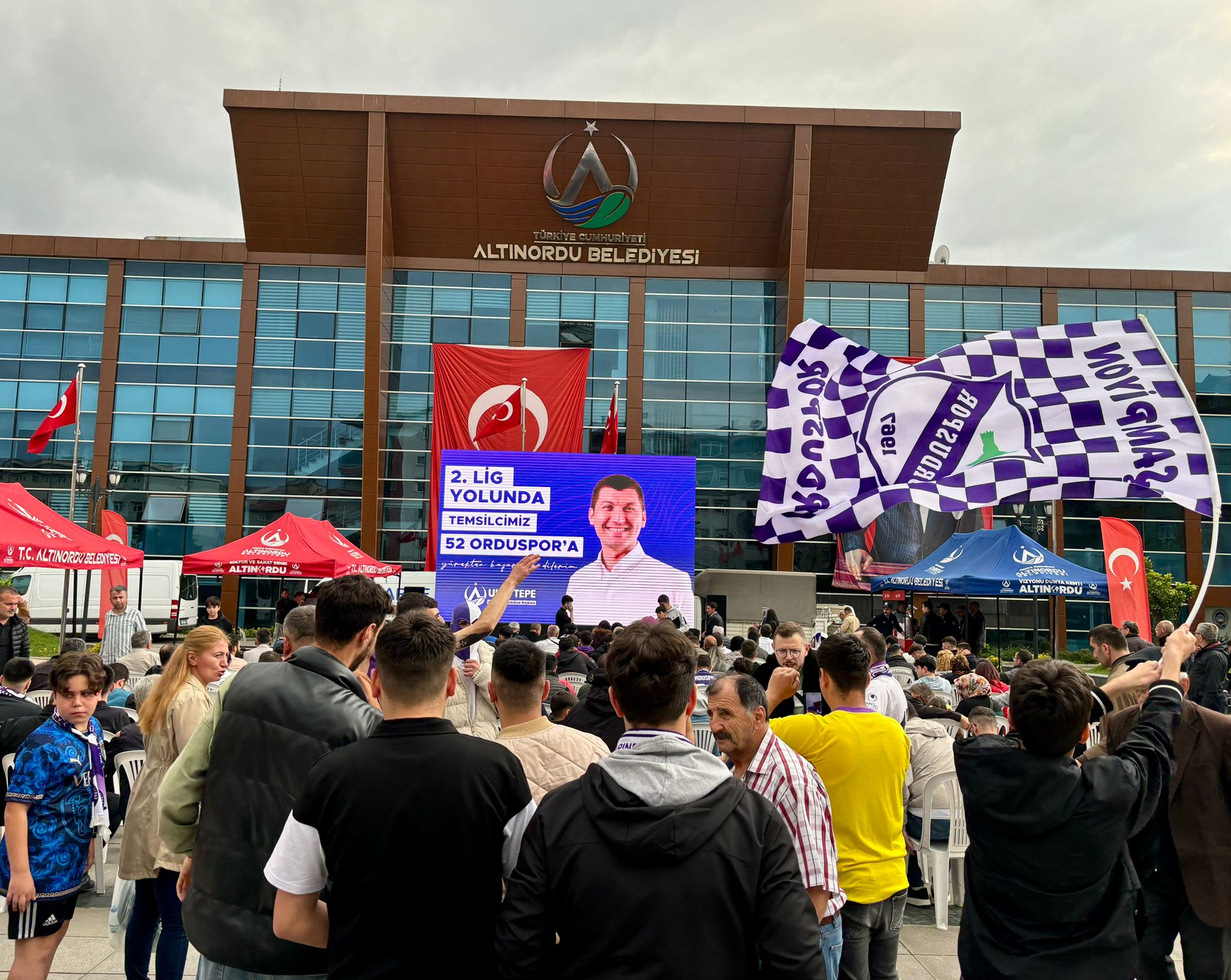 BAŞKAN TEPE’DEN 52 ORDUSPOR’A TAM DESTEK VE TEŞEKKÜR