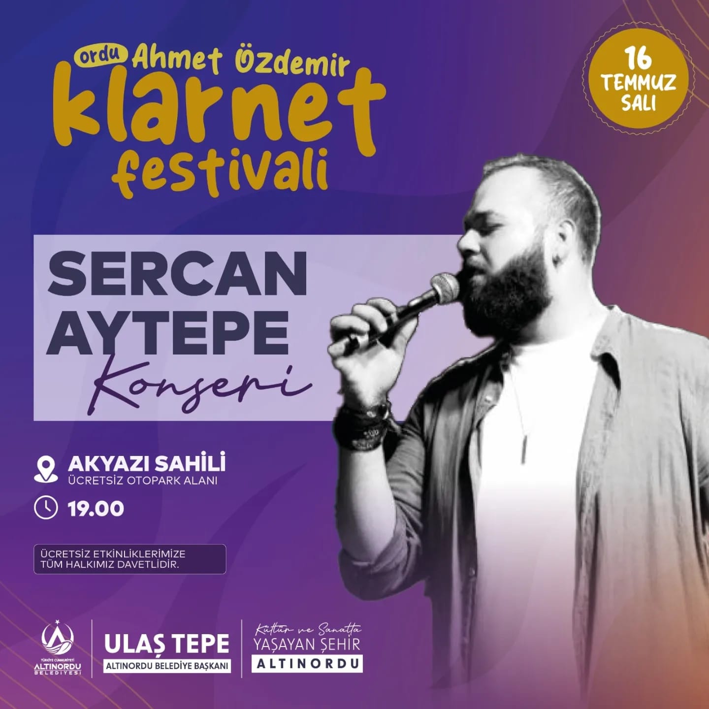 ORDU AHMET ÖZDEMİR KLARNET FESTİVALİ’YLE DEĞERLER YAŞATILIYOR