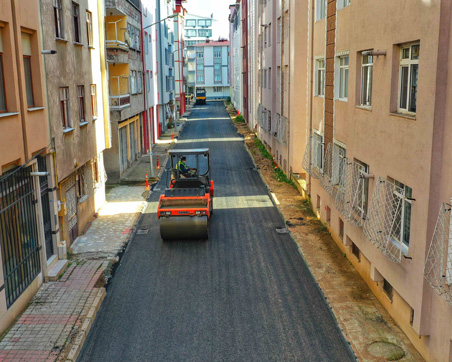 ALTINORDU’DA ÇALIŞMALAR HIZ KESMİYOR