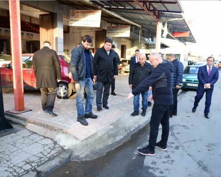 BAŞKAN TÖREN, ALT YAPI ÇALIŞMALARINI YERİNDE İNCELEDİ