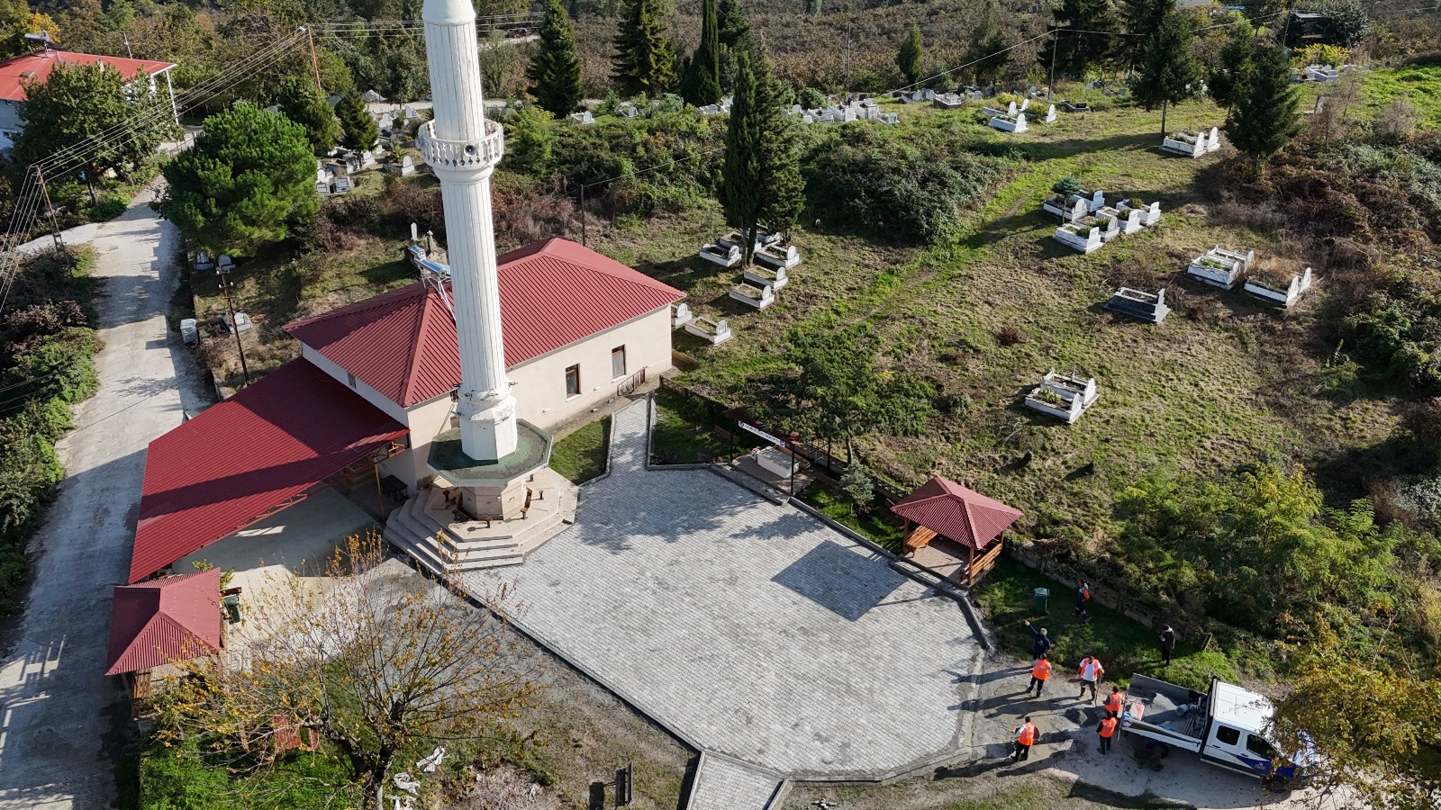 TERZİLİ CAMİİ’NDE ÇEVRE DÜZENLEMESİ